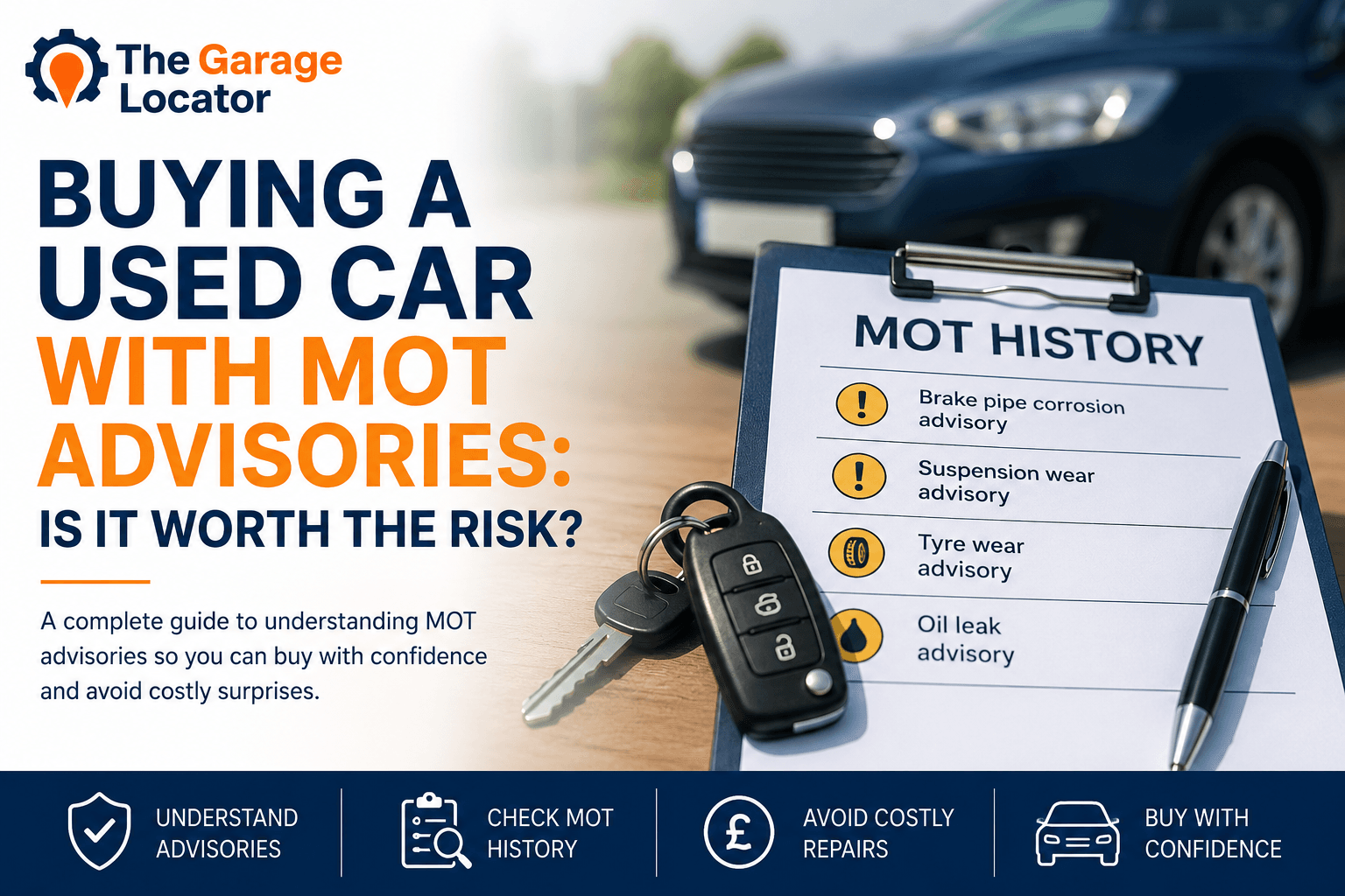 Buying a Used Car With MOT Advisories: Is It Worth the Risk?