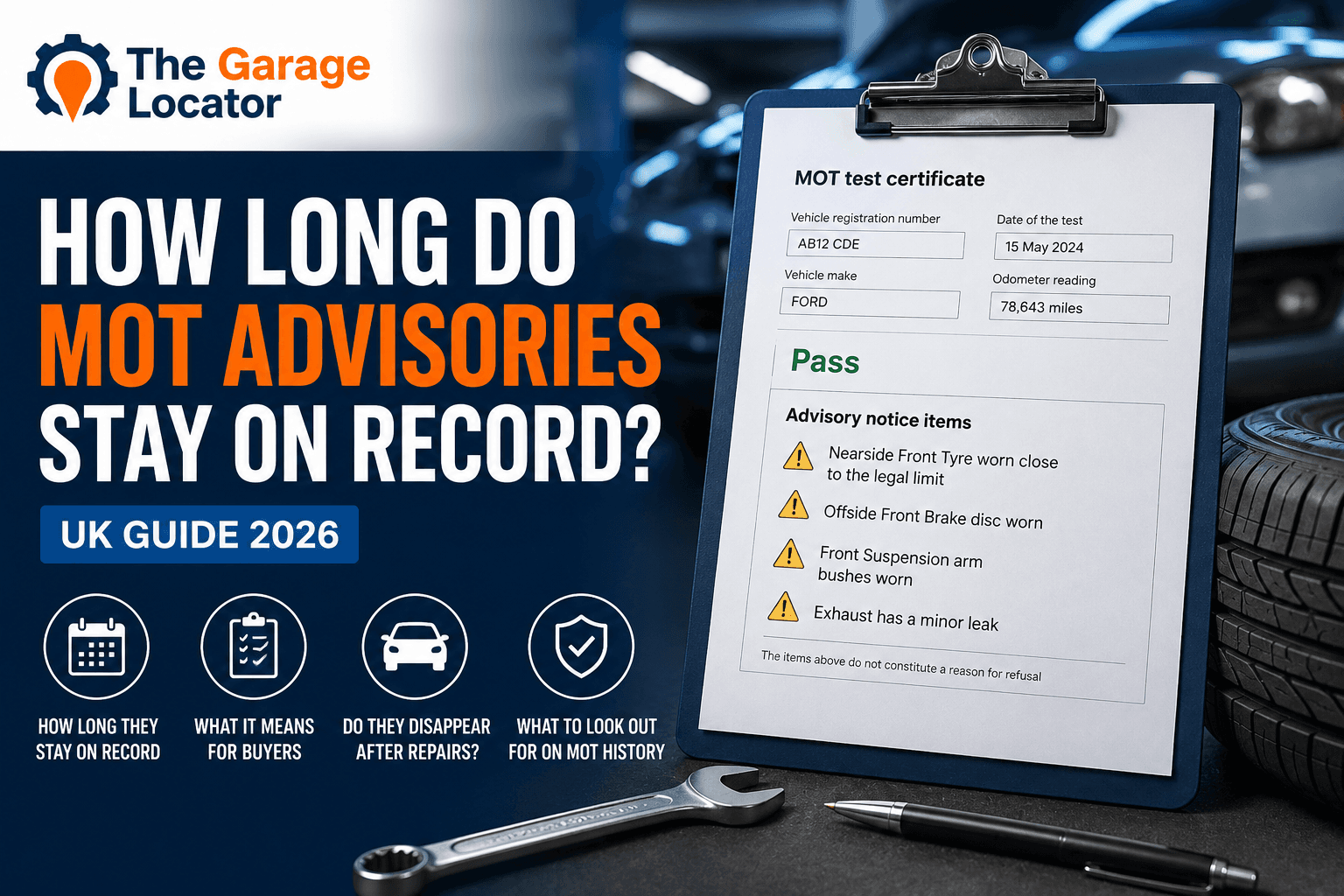 How Long Do MOT Advisories Stay on Record? (UK Guide 2026)